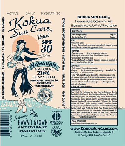 Kokua Tinted Spf 30 (230418 Kokua Sun Care   Spf30 Tinted 3oz)